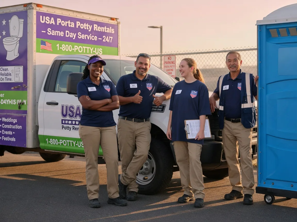 Porta Potty Rental company in Fruithurst, AL